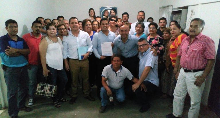 Va Omar Quevedo por la unidad del PAN en Navolato; se registra como candidato a presidente