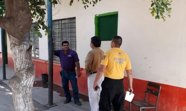 Evalúan cuatro antiguas escuelas públicas de Navolato tras sismo