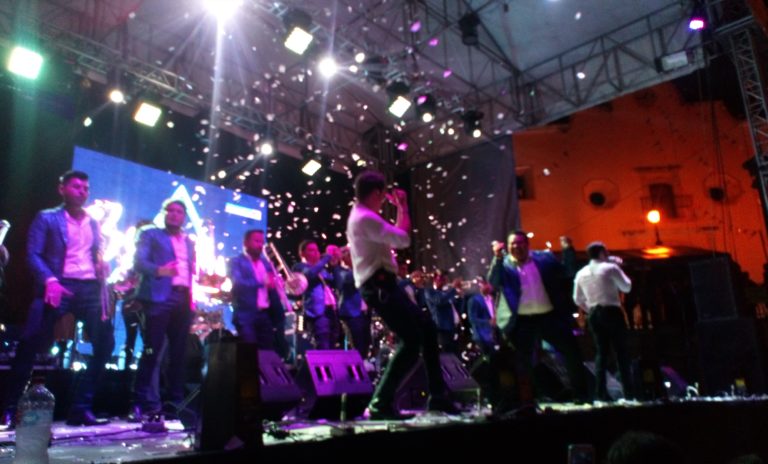 De gala festejos de Santa Úrsula en Cosalá