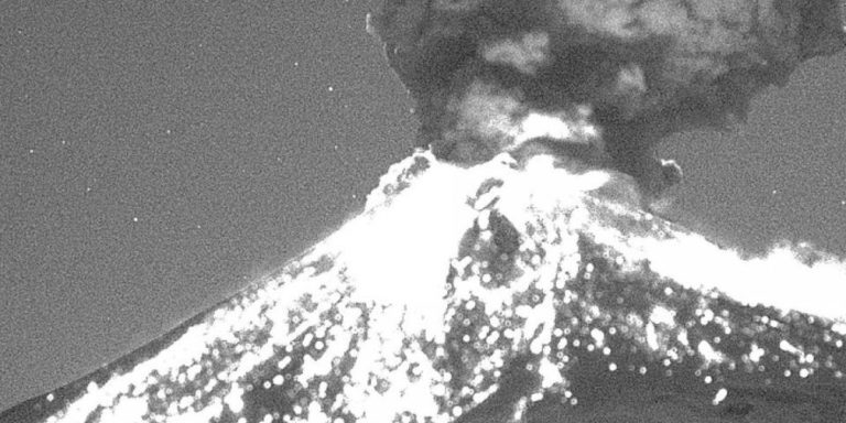 Incrementa Popocatépetl actividad volcánica