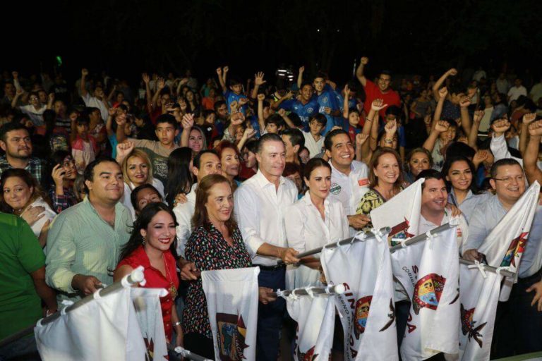 Dan banderazo a ampliación del parque Las Riberas