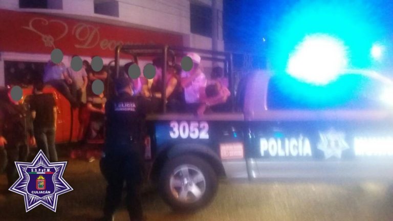 Operativo de Halloween cierra con 148 detenidos en Culiacán