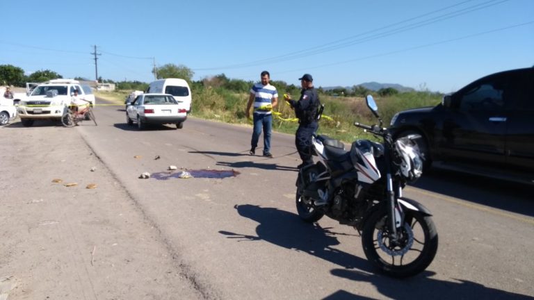 Muere joven atropellado por motocicleta en Mocorito
