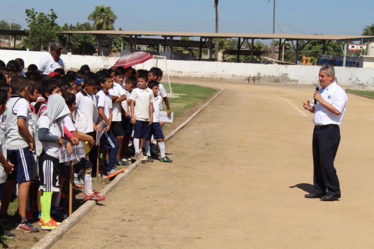 Inauguran primera etapa de juegos deportivos escolares en Navolato