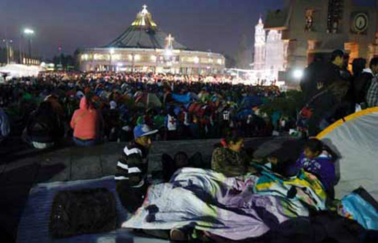 Casi 6 millones visitan la Basílica de Guadalupe