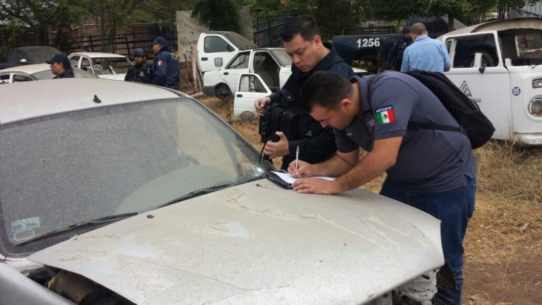 Culiacán ‘barre’ con yonkes; hallan 827 piezas robadas en tres negocios