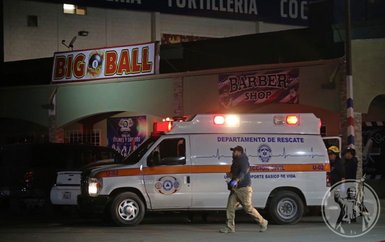 Acribillan a seis en billar de Ciudad Juárez
