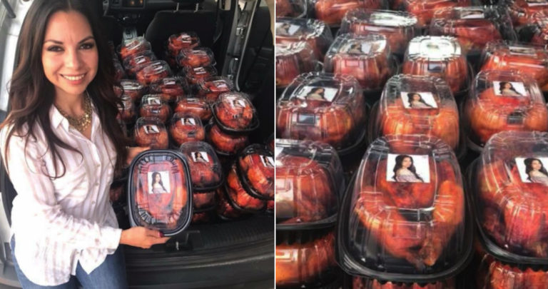 Diputada reparte pollos para promocionarse; ahora le llaman ‘Lady Pollos’