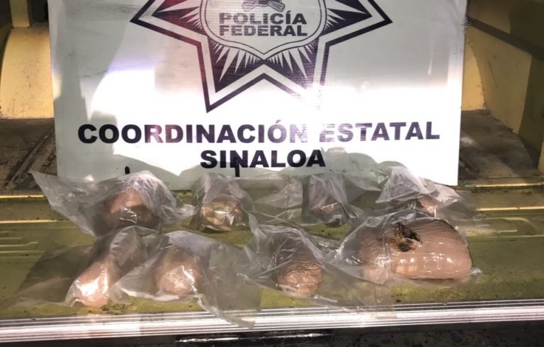 Decomisan federales 9.7 kilos de opio en la carretera Tepic-Mazatlán