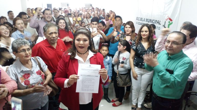 No venimos impuestas por nadie, dice precandidata del PRI a presidenta municipal en Navolato