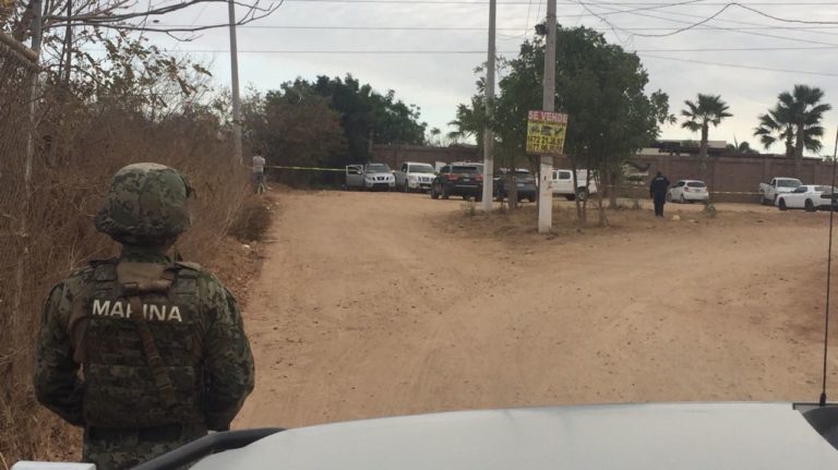 Fiesta termina con cuatro muertos en Culiacán; la Marina custodia el lugar