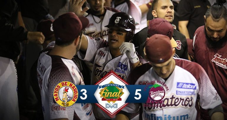 Tomateros de Culiacán a uno del campeonato