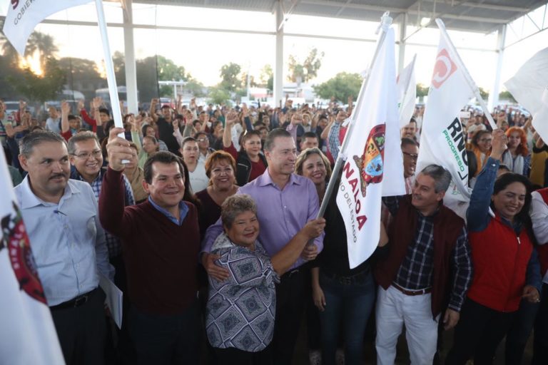 Inicia Quirino Ordaz el adoquinamiento de vialidades por $16 millones en Altata