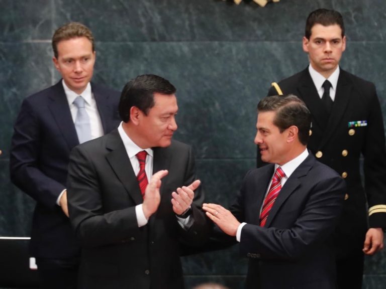 Confirma Osorio Chong su salida de la Segob