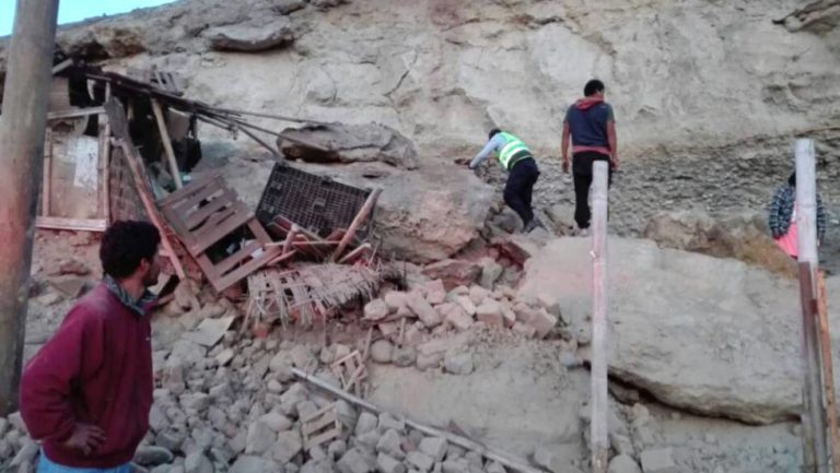 Un muerto y 65 heridos tras terremoto de 6.8 grados en Perú