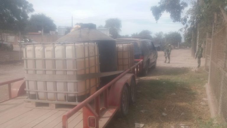 Decomisan 4 mil litros de combustible en Aguaruto