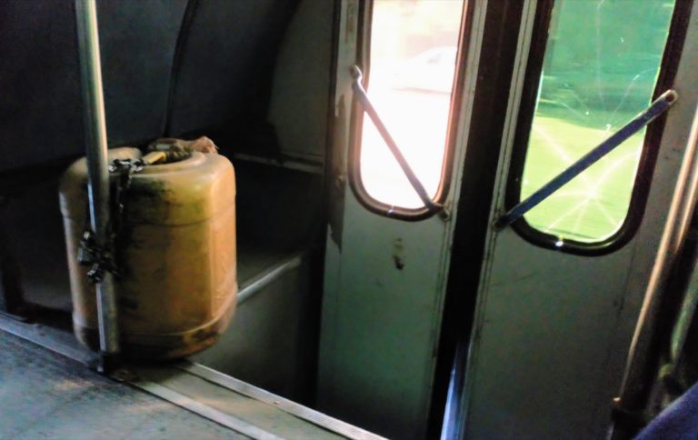 Camiones de la ruta Culiacán-Navolato transportan en servicio posible combustible a bordo