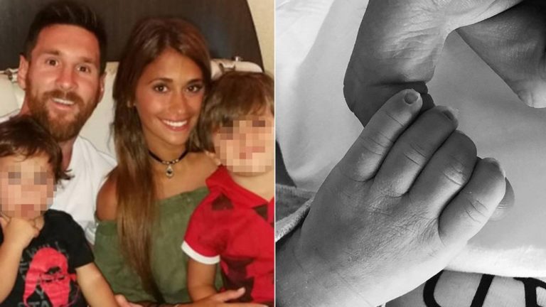 Nace Ciro, el tercer hijo de Lionel Messi