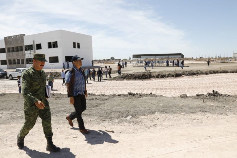 En septiembre se concluirá la base de la Policía Militar de El Sauz