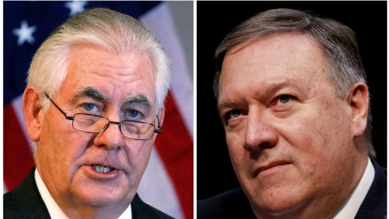 Trump despide a su secretario de Estado; lo sustituye director de la CIA