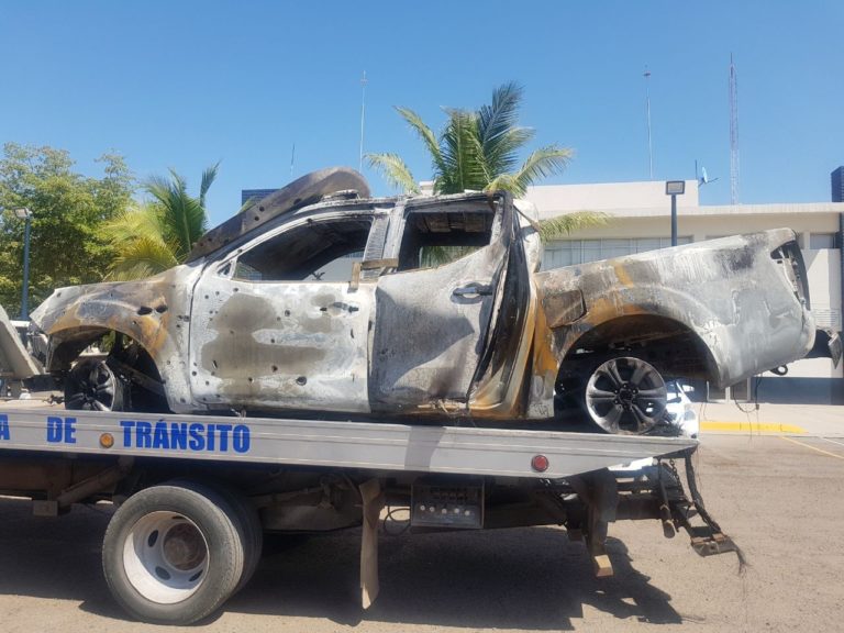 Muestra SPP armas y autos decomisados tras balacera en El Limón de los Ramos