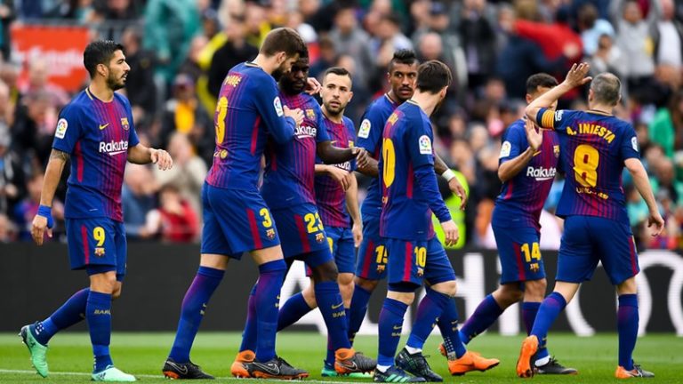 Barça sana herida de Champions y logra récord invicto
