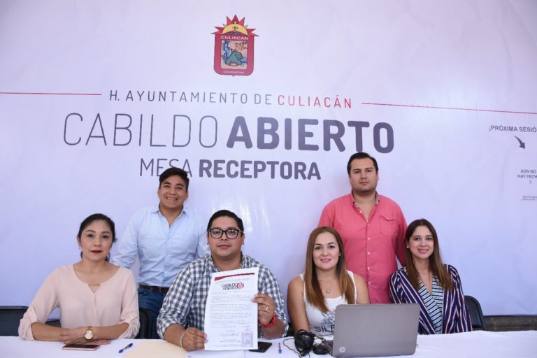 Destaca Cabildo Abierto Culiacán 86% de solicitudes atendidas