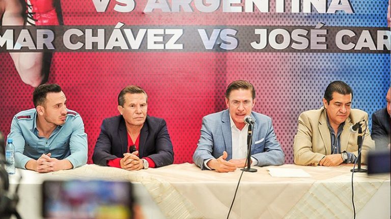 Omar Chávez oficializa su regreso al boxeo contra José Carlos Paz