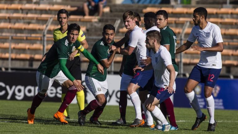 México pierde ante Inglaterra en Esperanzas de Toulon