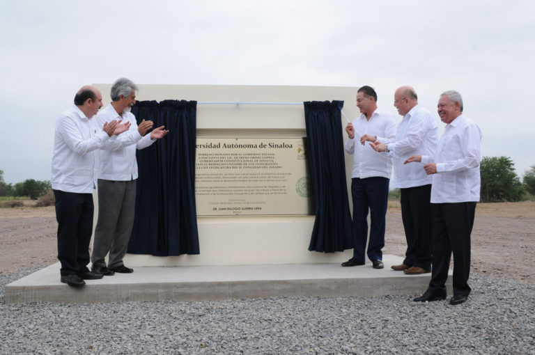 Entrega gobierno del estado formalmente a la UAS las 7 hectáreas donadas