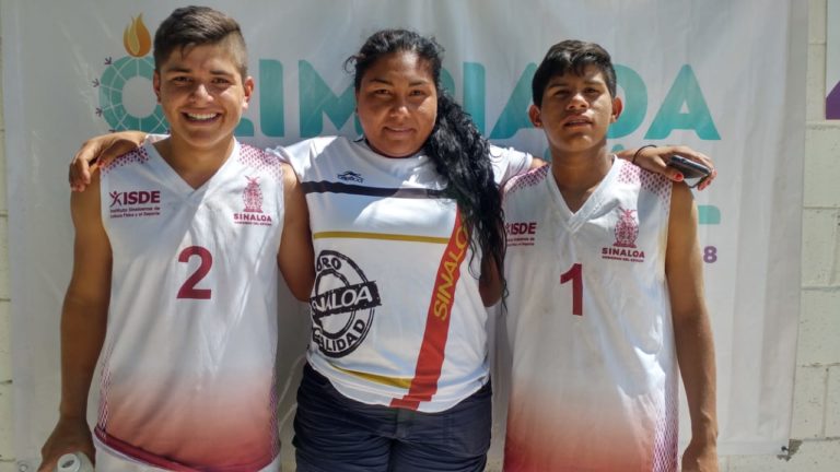 Navolato gana plata en voleibol de playa en Sub16