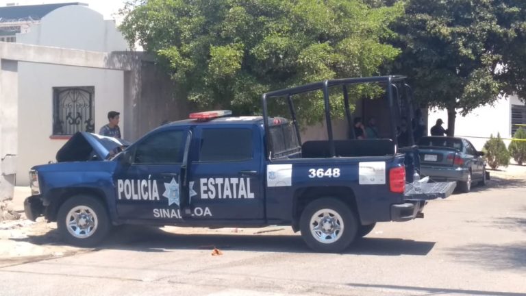 Cinco policías y dos civiles heridos tras persecución en Culiacán