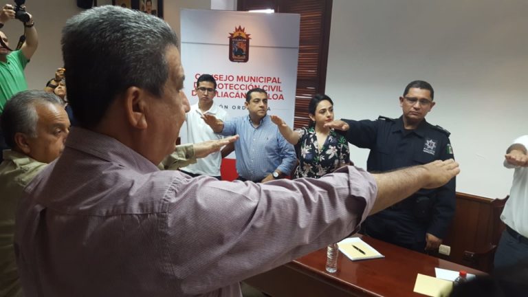 Instala Culiacán Consejo Municipal de Protección Civil