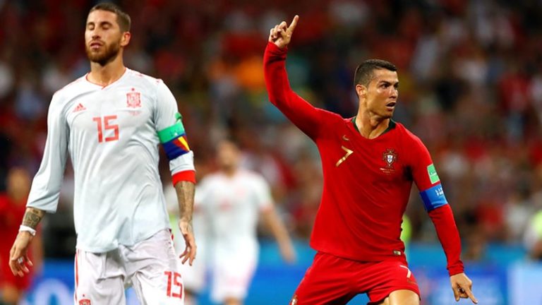 Triplete de CR7 en juegazo ‘merengue’; España y Portugal dan vibrante empate
