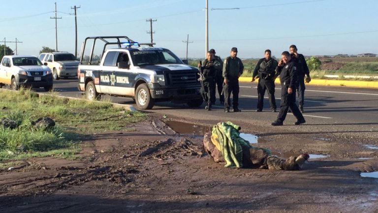 Hallan encobijado al norte de Culiacán