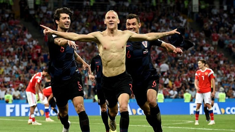 Croacia fulminó en penales el sueño de Rusia