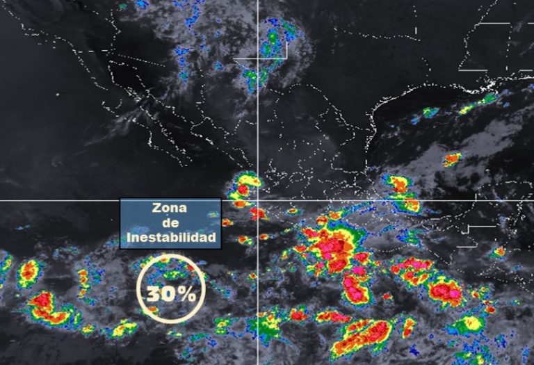 Amenazan tres potenciales ciclones en el Pacífico