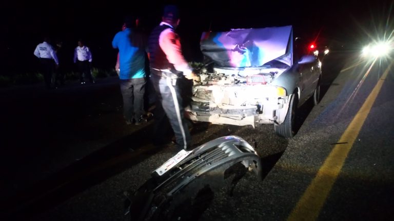 Deja accidente automovilístico 5 heridos en Altata