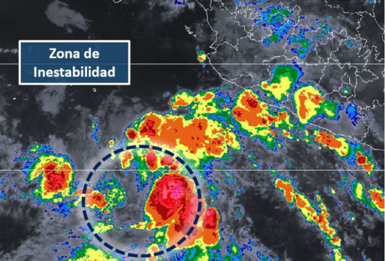 Otro potencial ciclón en el Pacífico; estiman en Sinaloa tormentas muy fuertes