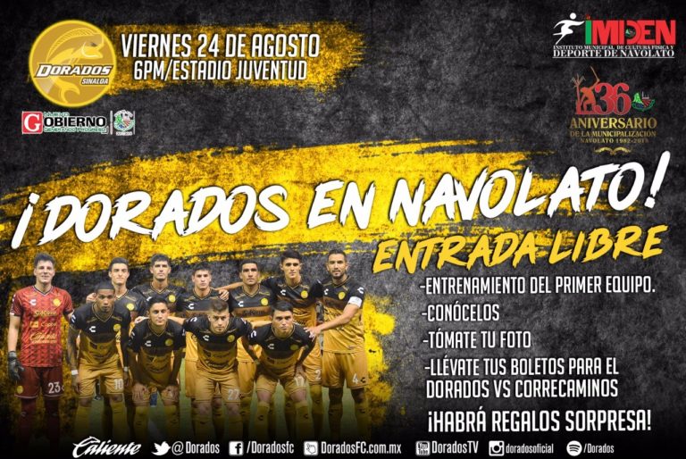 Dorados salen de la pecera y van a Navolato