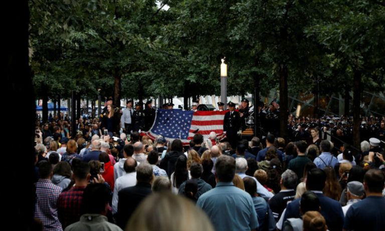 Honores a las víctimas del 11 de septiembre