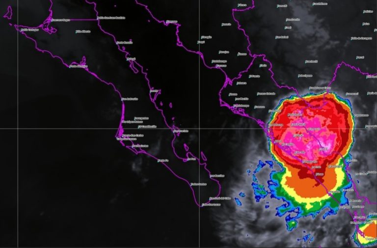 Frente frío trae tormentas fuertes para este lunes en Sinaloa