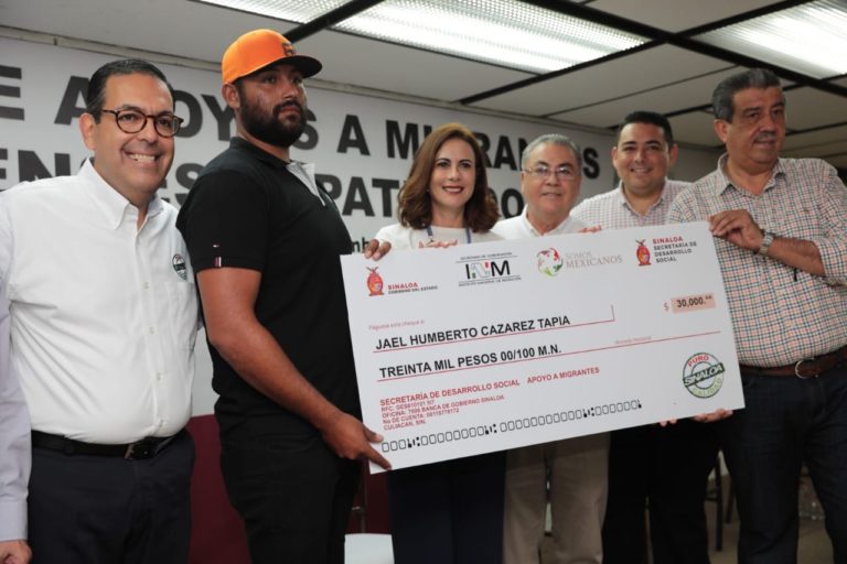 Da Sinaloa $10.9 millones a 364 migrantes repatriados por Trump