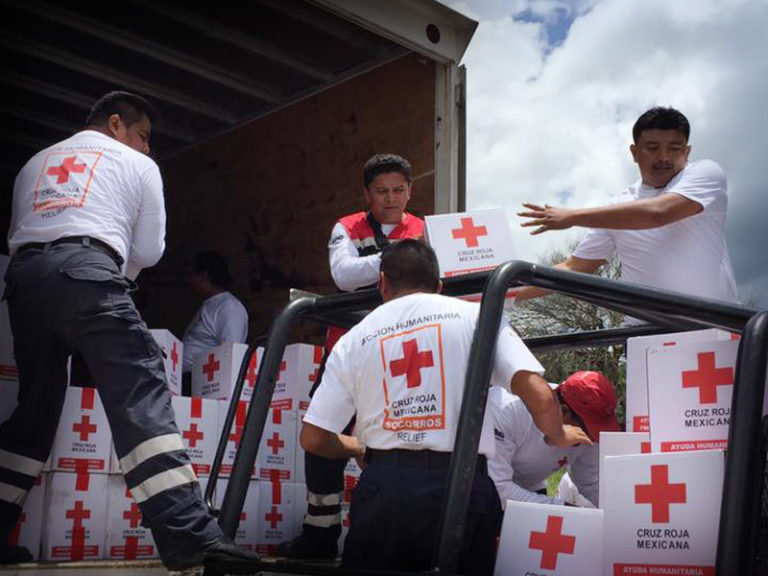 Envía Cruz Roja 30 toneladas de ayuda humanitaria a Sinaloa