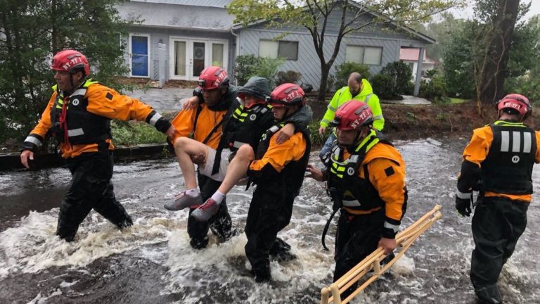 Causa Florence al menos cuatro muertes en las Carolinas