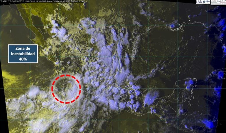 Apunta potencial ciclón hacia el norte en el Pacífico