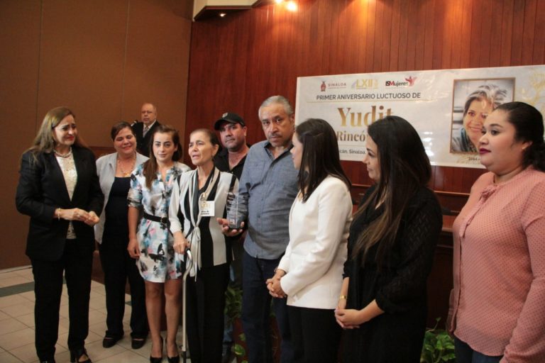 Reconoce Congreso del Estado legado de Yudit del Rincón