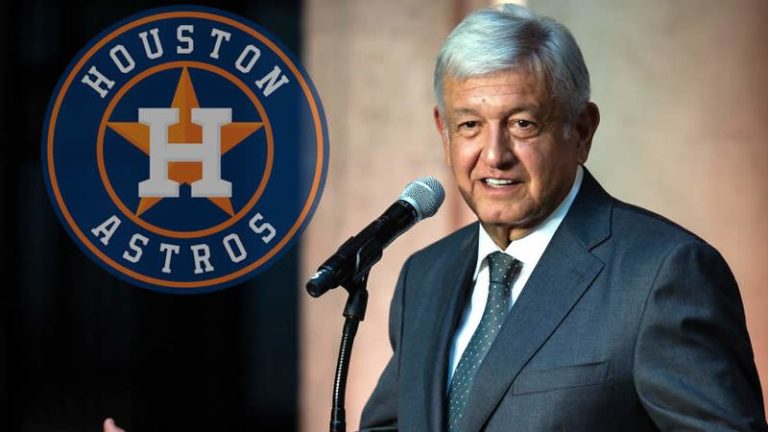 AMLO recibe invitación de Astros; los “batea”