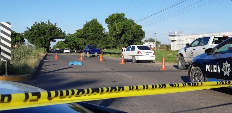 Fallece atropellada mujer frente al penal de Aguaruto