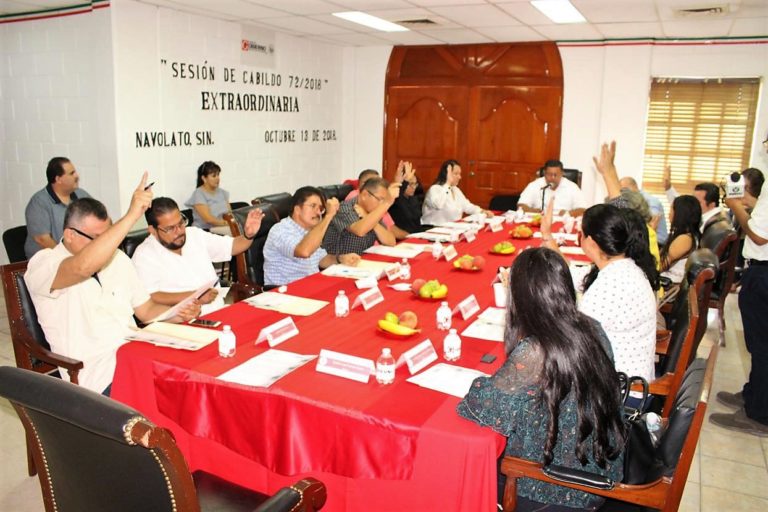 Cabildo de Navolato aprueba cuenta pública